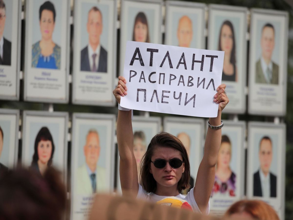 Foto: La oposición bielorrusa llama a una huelga nacional. (EFE)