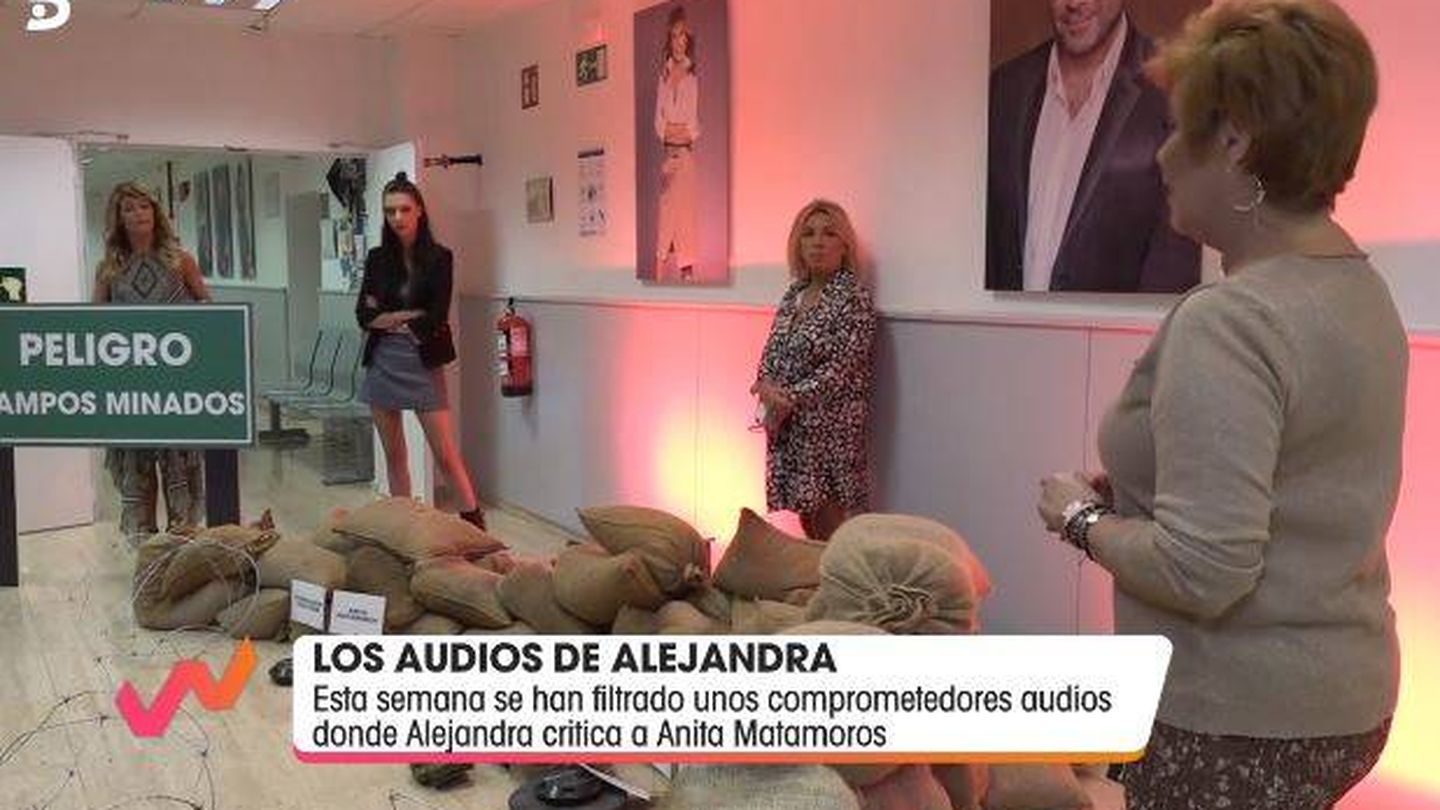 Alejandra Rubio, Carmen Borrego y Terelu Campos. (Telecinco)