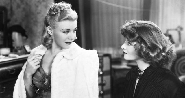 Junto a Katharine Hepburn en 'Damas del teatro'. (CP)