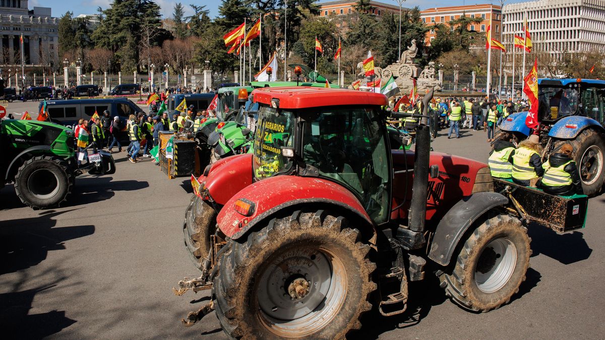 Manifestación de agricultores en Madrid: recorrido, cortes de tráfico y hasta qué hora durará la tractorada