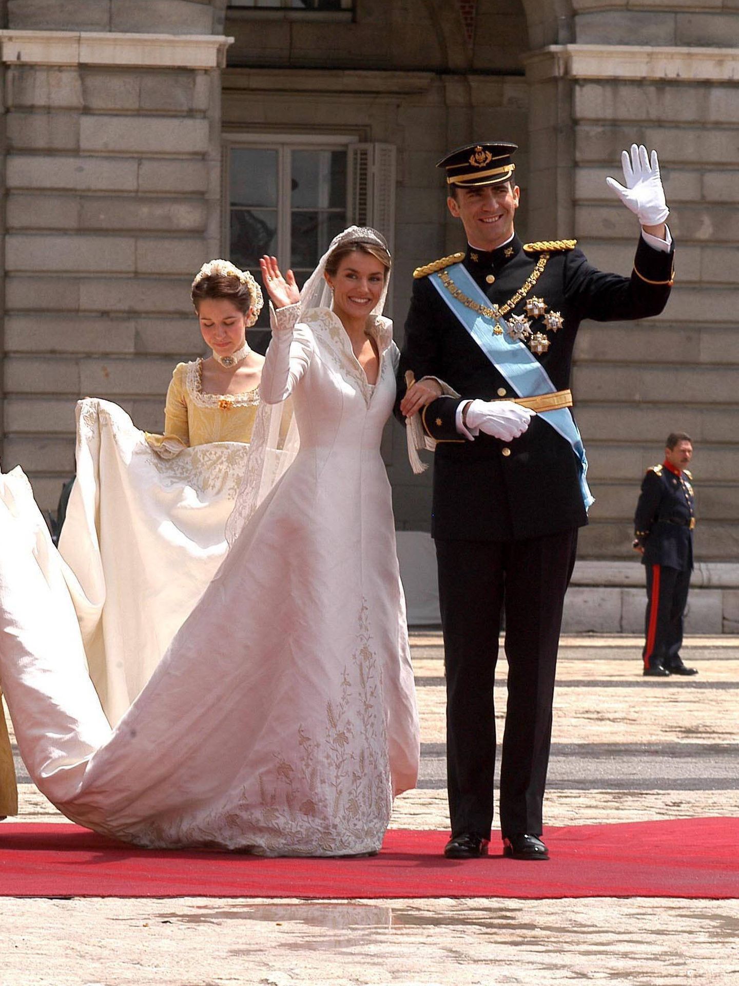 Don Felipe y doña Letizia, el día de su boda. (Gtres)