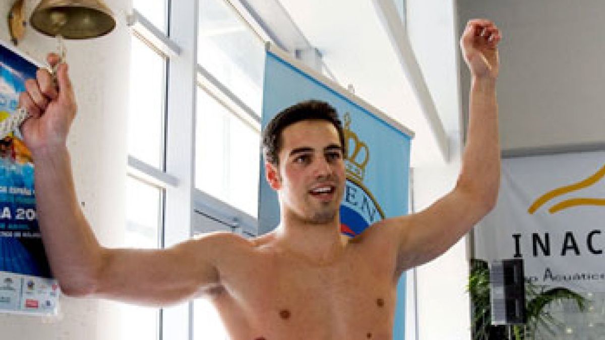 Rafa Muñoz: "En Roma seré rival de Phelps"