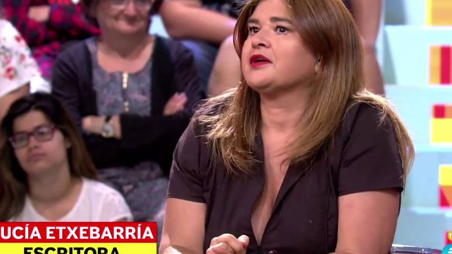 Lucía Etxebarría en 'Mad in Spain'. (Mediaset España)