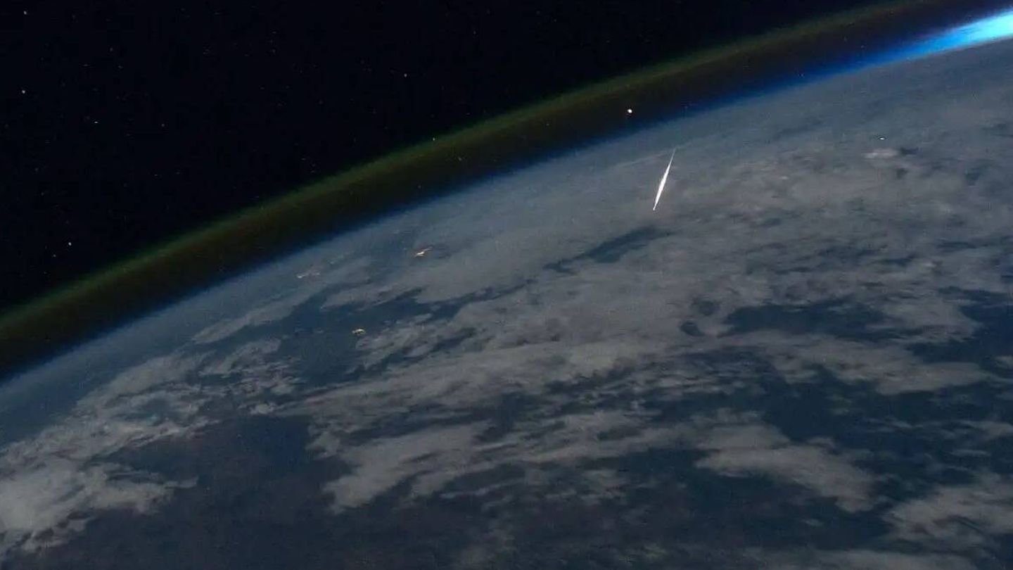 El IM1 era más duro que todos los demás 272 meteoros del catálogo CNEOS.(NASA/Ron Garan)