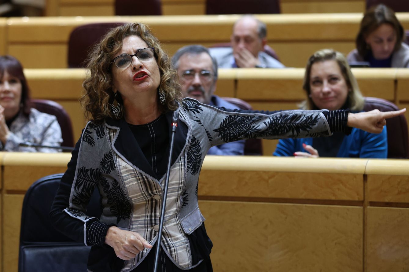La ministra de Hacienda, María Jesús Montero. (EFE/Kiko Huesca)