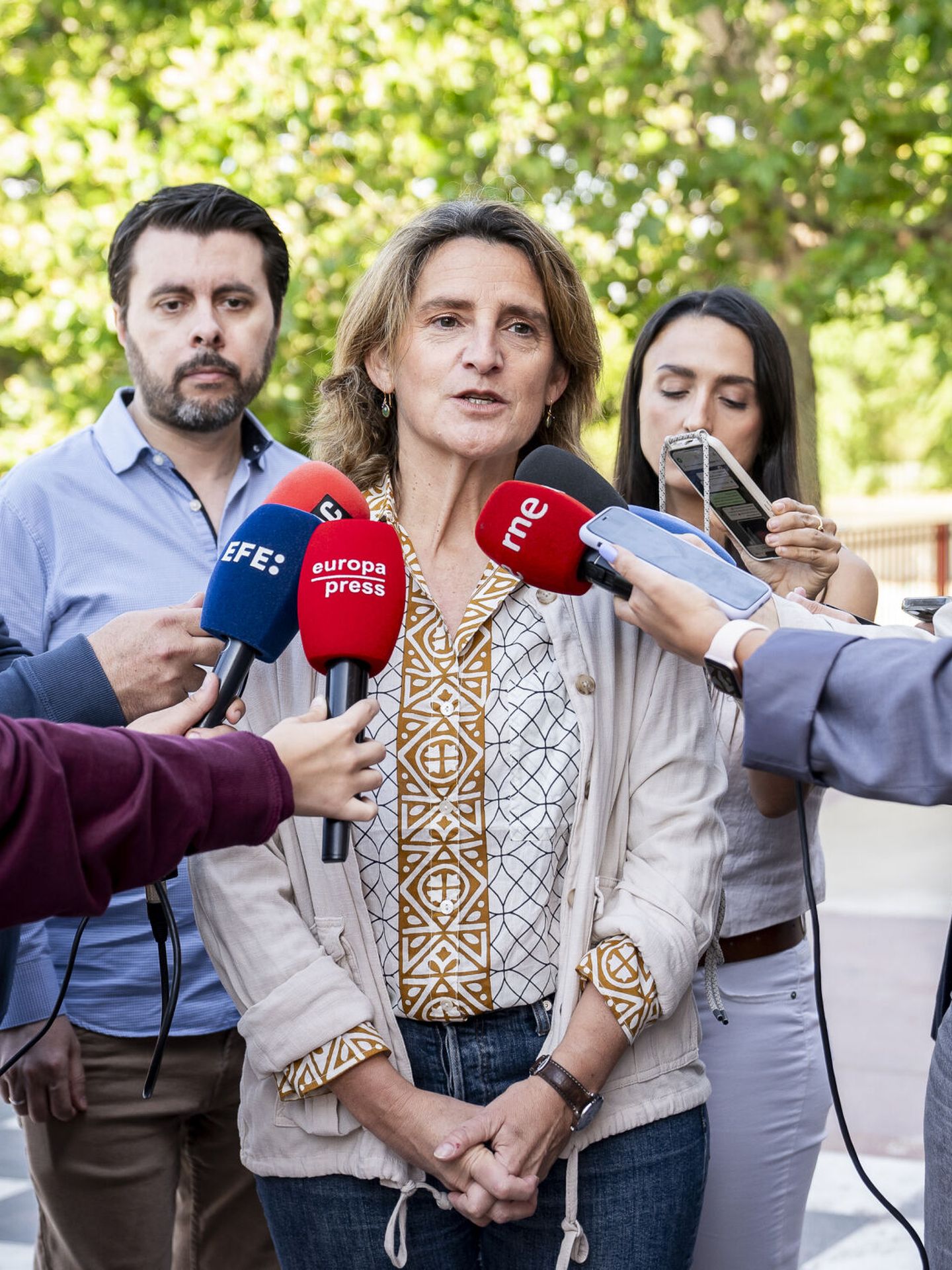 Teresa Ribera, candidata del PSOE. (Europa Press)