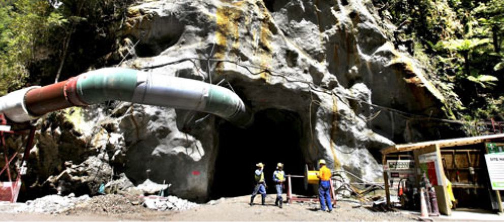 Foto: Veintinueve personas quedan atrapadas en una mina en el sur de Nueva Zelanda