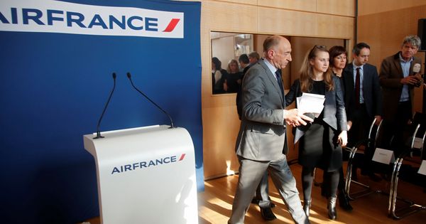 Foto: Jean-Marc Janaillac, CEO de Air France-KLM (Reuters)