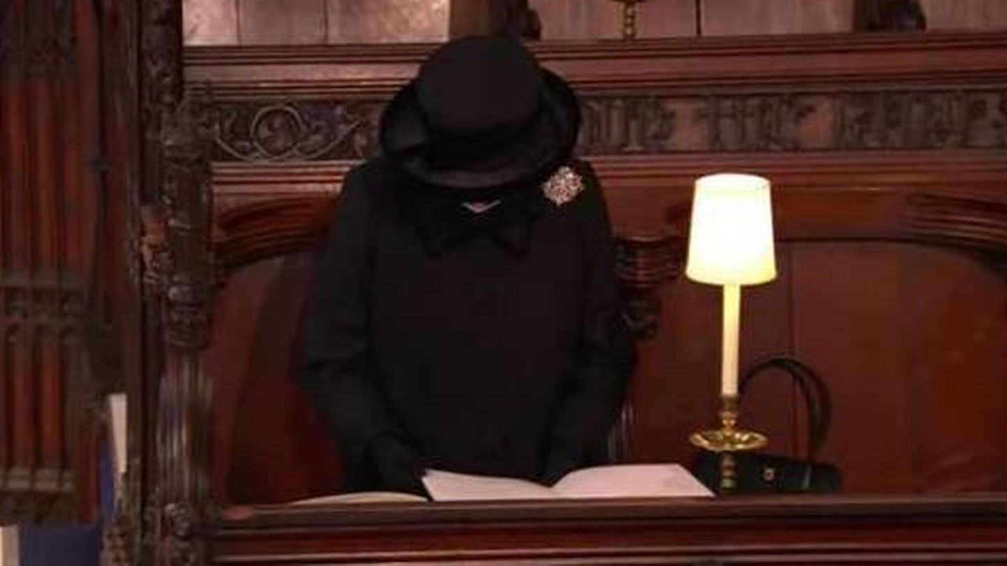 Funeral del duque de Edimburgo. (YouTube Casa Real británica)