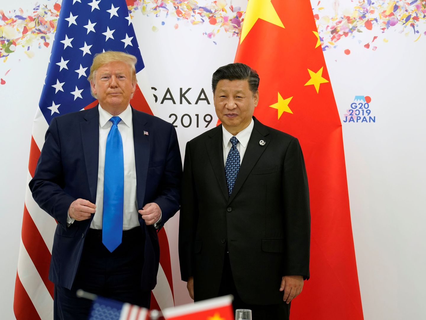Donald Trump y Xi Jinping. (Reuters)