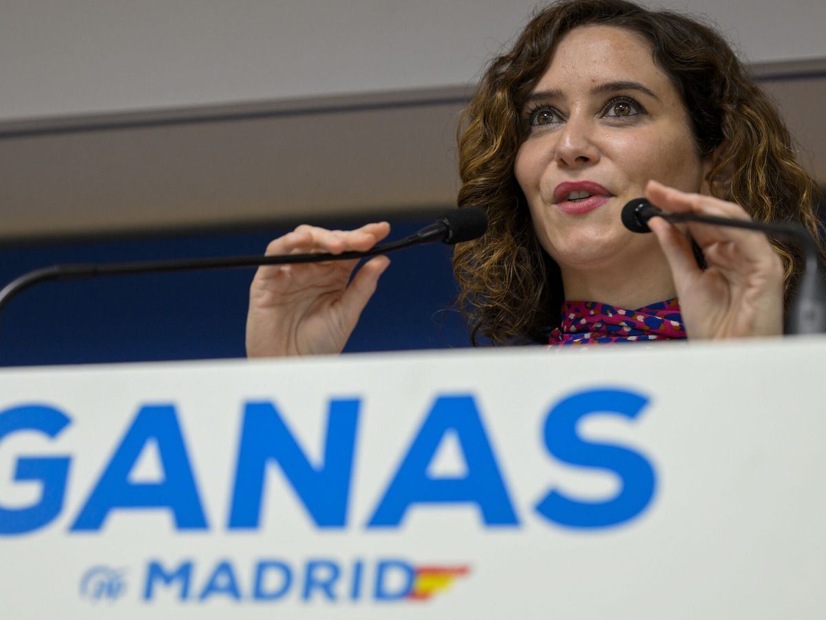 Foto: La presidenta de la Comunidad de Madrid, Isabel Díaz Ayuso. (EFE/Víctor Lerena)
