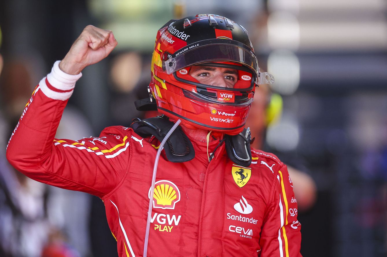 Carlos Sainz ganó el último Gran Premio de F1 en Australia. (EFE/Joel Carrett)
