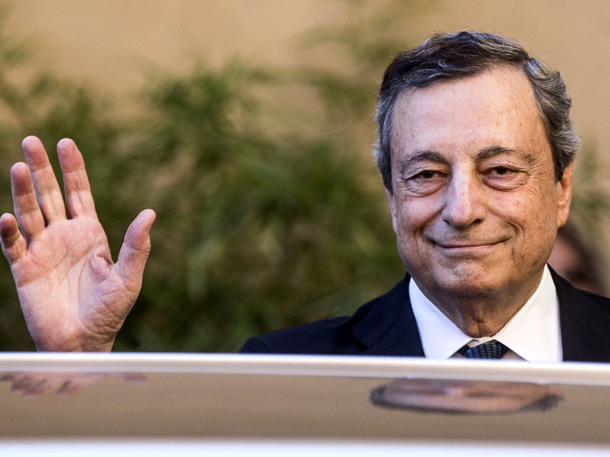 Foto: El primer ministro italiano, Mario Draghi. (Reuters/Albert Gea)