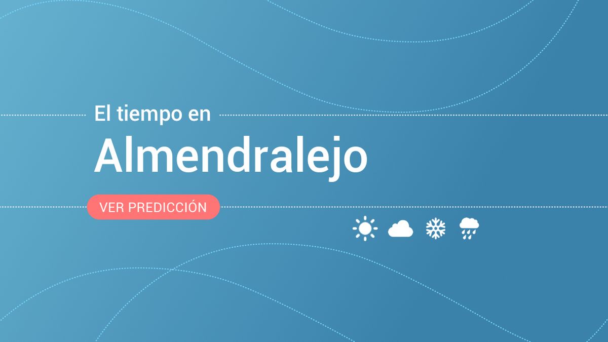 El tiempo en Almendralejo: previsión meteorológica de hoy, jueves 14 de noviembre