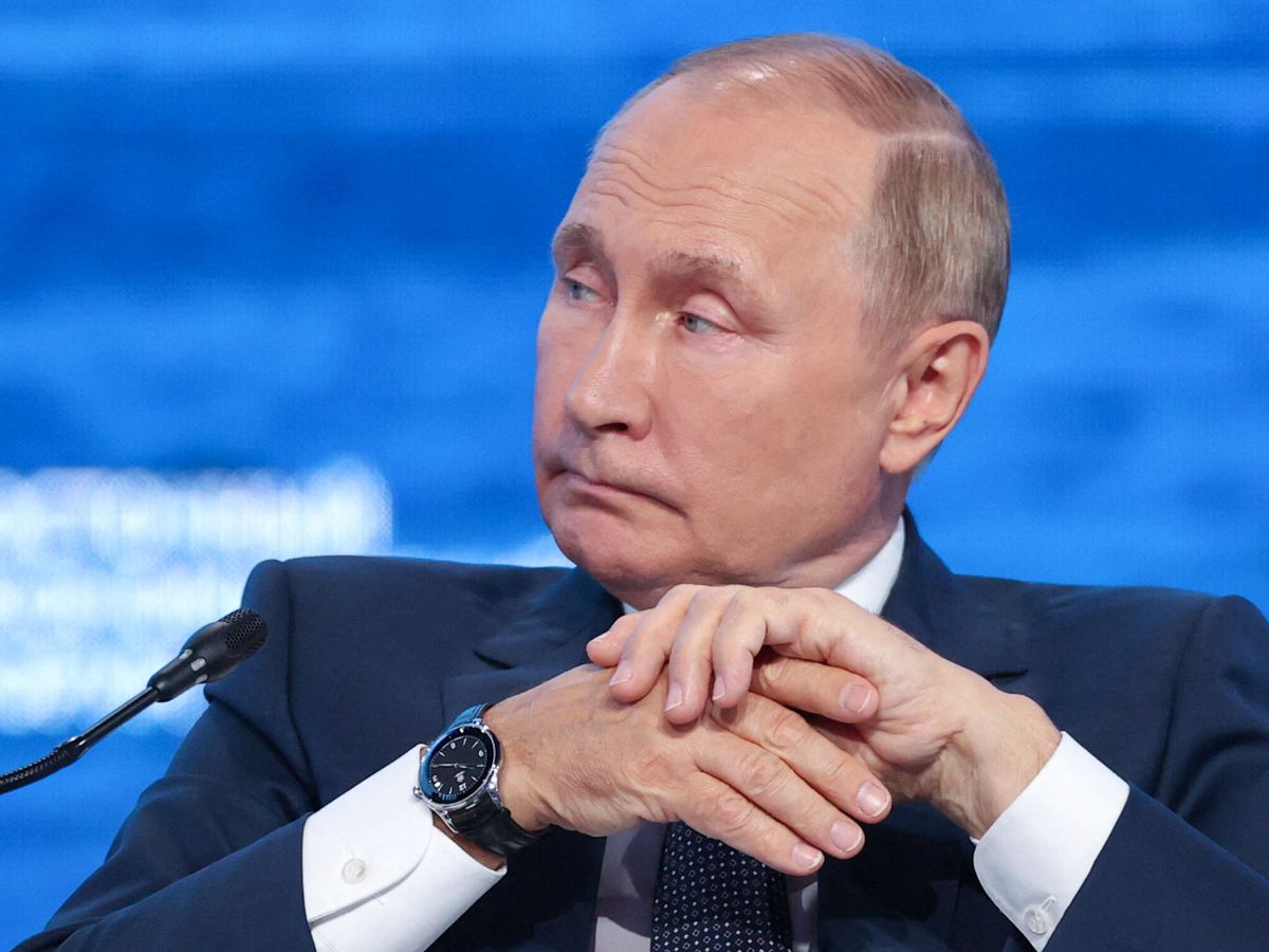 Foto: Vladimir Putin en una imagen de este miércoles. (Reuters/TASS)