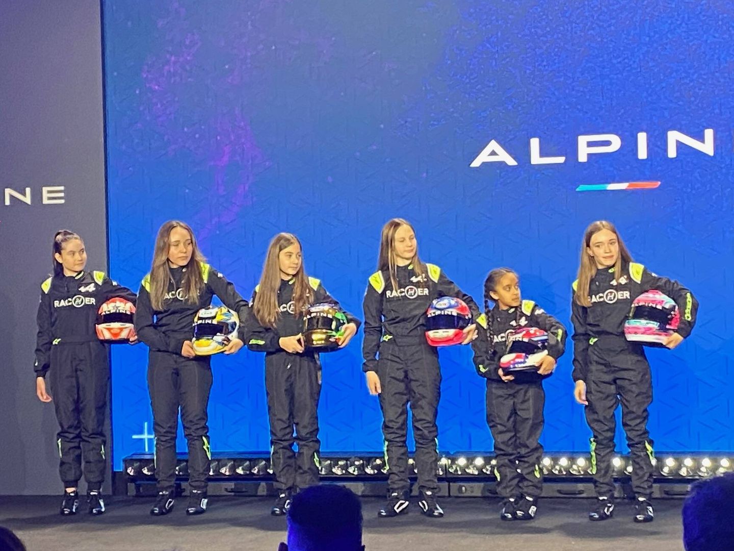 Alpine presentó su programa RacHer, de apoyo al pilotaje femenino. (Javier Rubio)