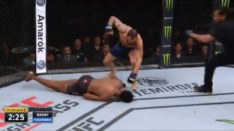 UFC Buenos Aires: Ponzinibbio noquea Magny con una mano derecha brutal