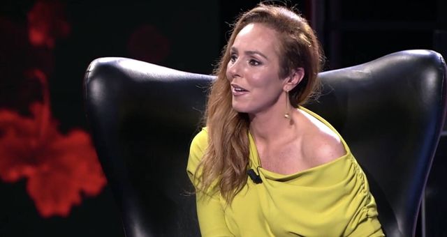 Rocío Carrasco, en el programa 'El último viaje de Rocío Jurado'. (Mediaset)