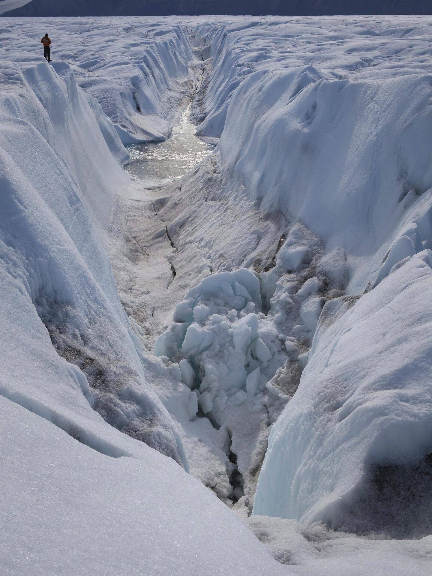 El glaciar Petermann, en el noroeste de Groenlandia.