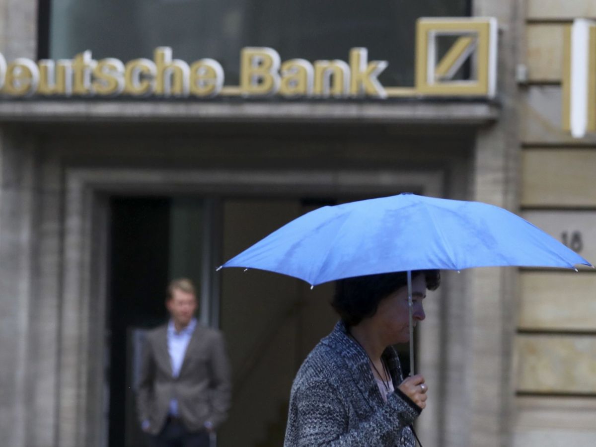 Foto: Oficina de Deutsche Bank en Fráncfort. (Reuters/Kai Pfaffenbach)