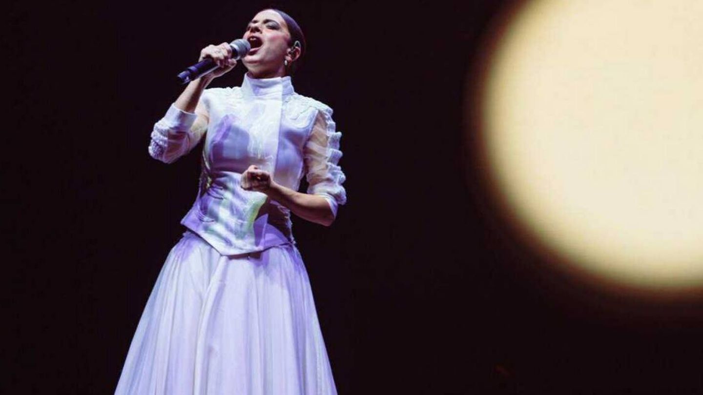 Blanca Paloma en la Barcelona Eurovision Party. (RTVE)