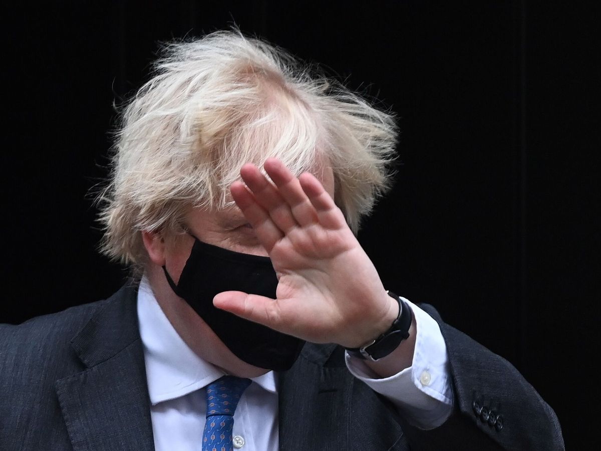 Foto: El primer ministro británico, Boris Johnson, poco antes de la 'rebelión' de sus diputados (EFE/Andy Rain)