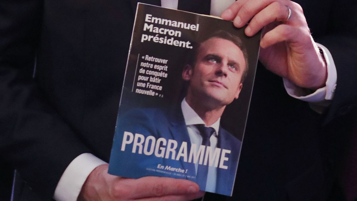 Modernización económica y religión en la escuela: Macron presenta su programa