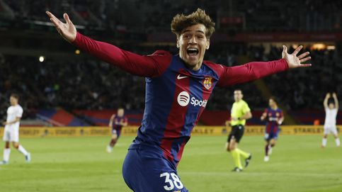 Un juvenil llamado Marc Guiu derrumba el muro de Unai Simón y salva al Barça (1-0)
