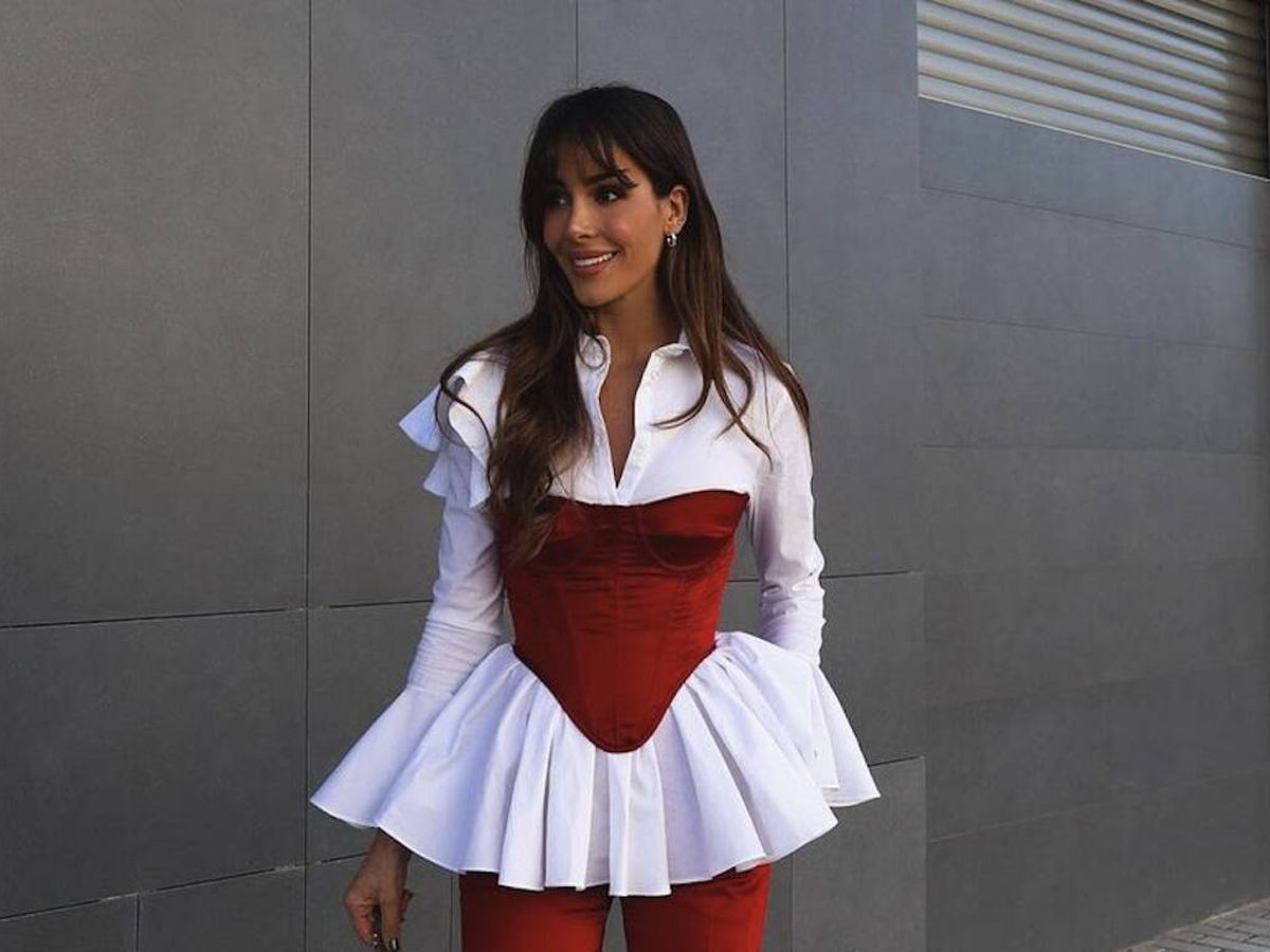 Foto: Rocío Osorno hace del corsé su aliado de estilo. (Instagram)