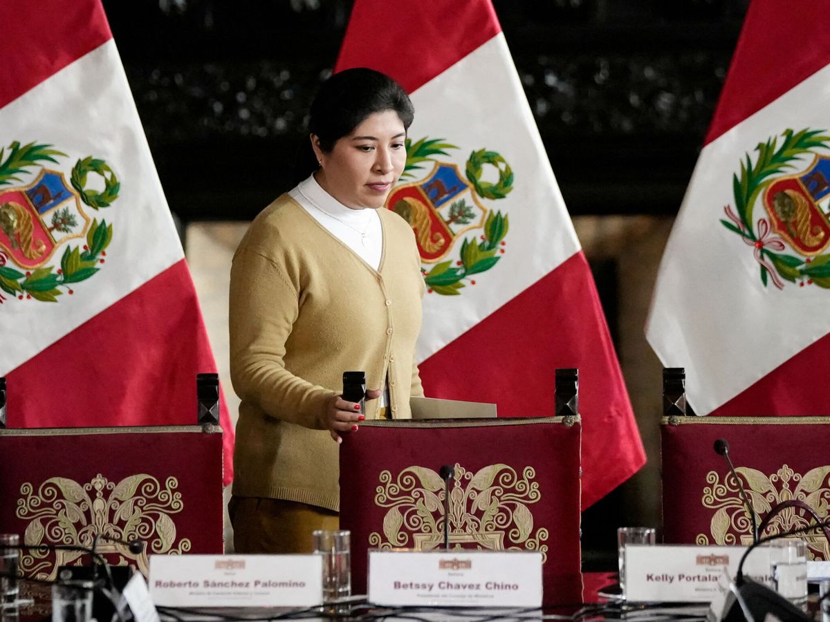 Foto: La ex primera ministra peruana Betssy Chavez en una imagen de diciembre de 2022. (Reuters/Ángela Ponce)