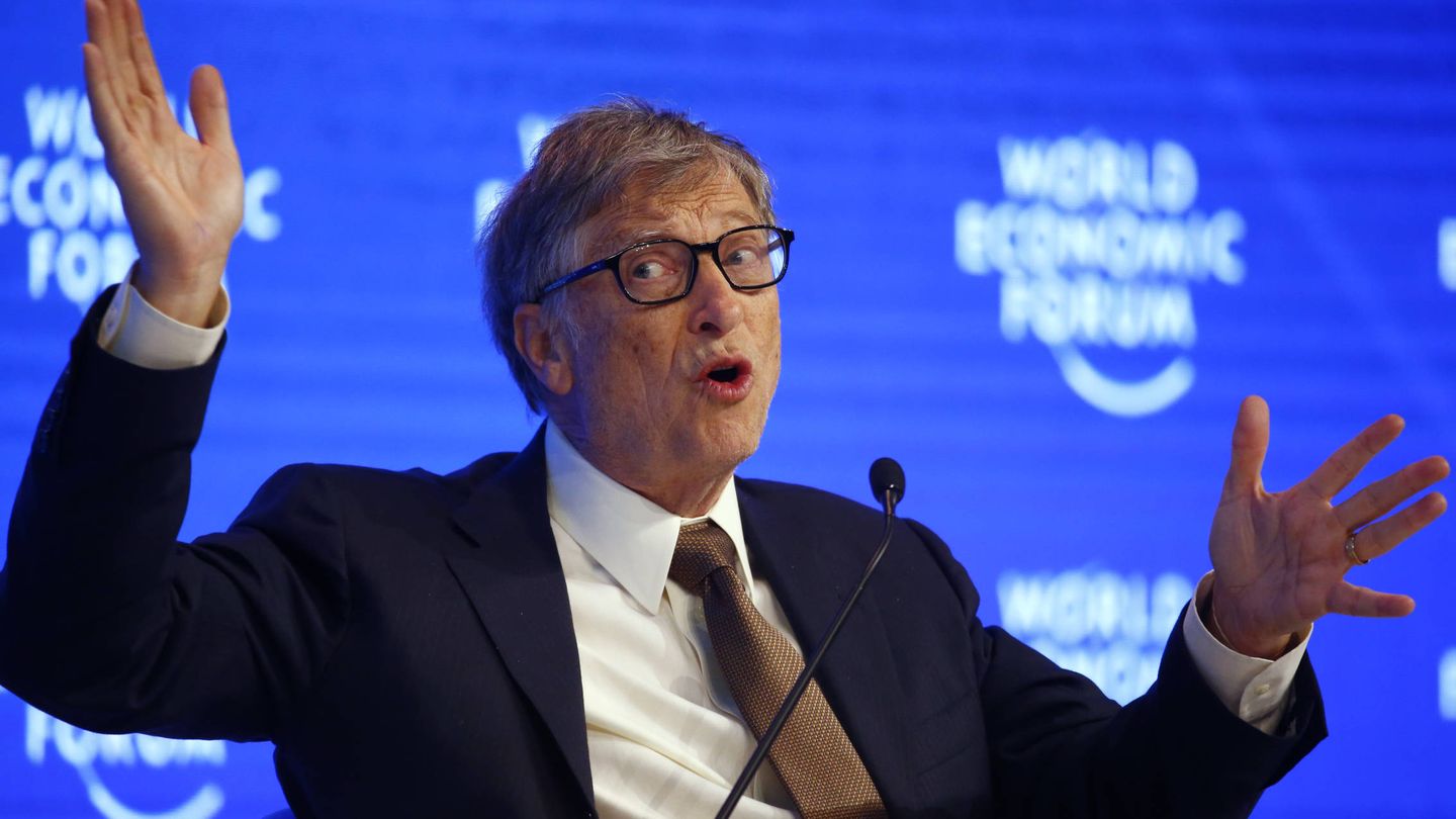 Gates suele dejar buenos y proféticos titulares cuando acude a Davos. (Reuters)