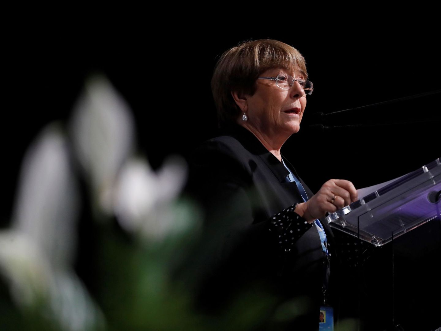 La Alta Comisionada de las Naciones Unidas para los Derechos Humanos, Michelle Bachelet. (EFE)