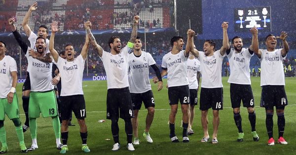 Foto: El Madrid quiere seguir celebrando, pero con títulos de por medio. (EFE)