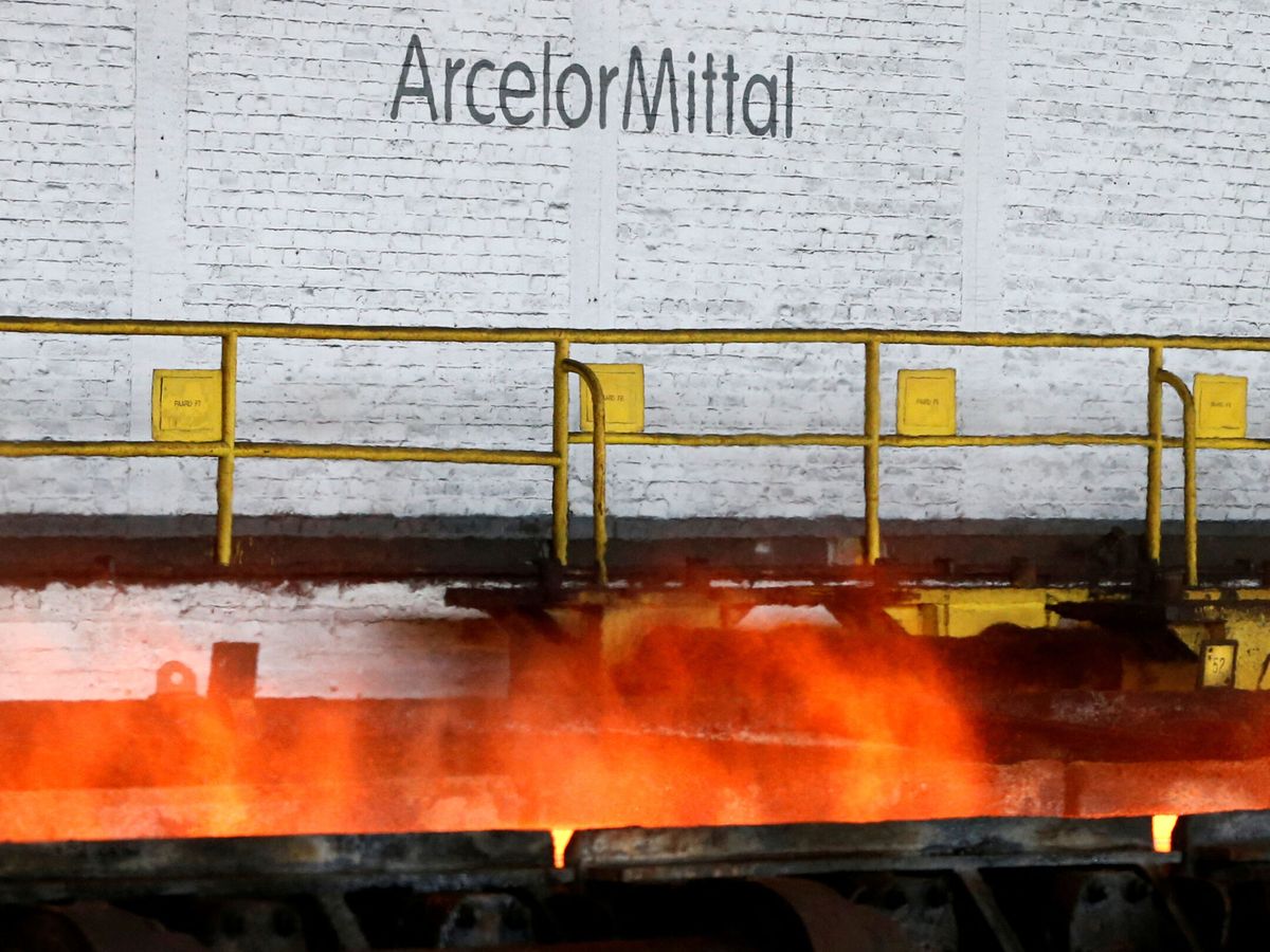 Foto: Logo de ArcelorMittal en Ghent, Bélgica. (Reuters/Francois Lenoir)