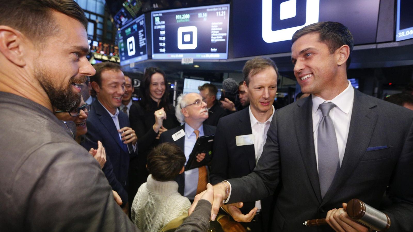Foto: Square empieza a cotizar en Wall Street con una subida superior al 50%. (EFE)