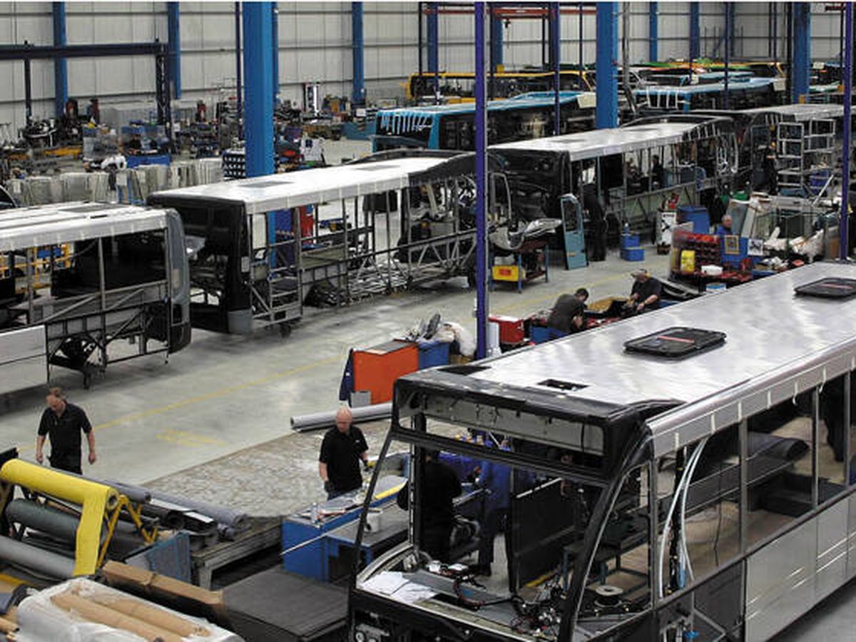 Foto: Switch Mobility ya produce autobuses en su planta británica de Leeds. (Switch Mobility)