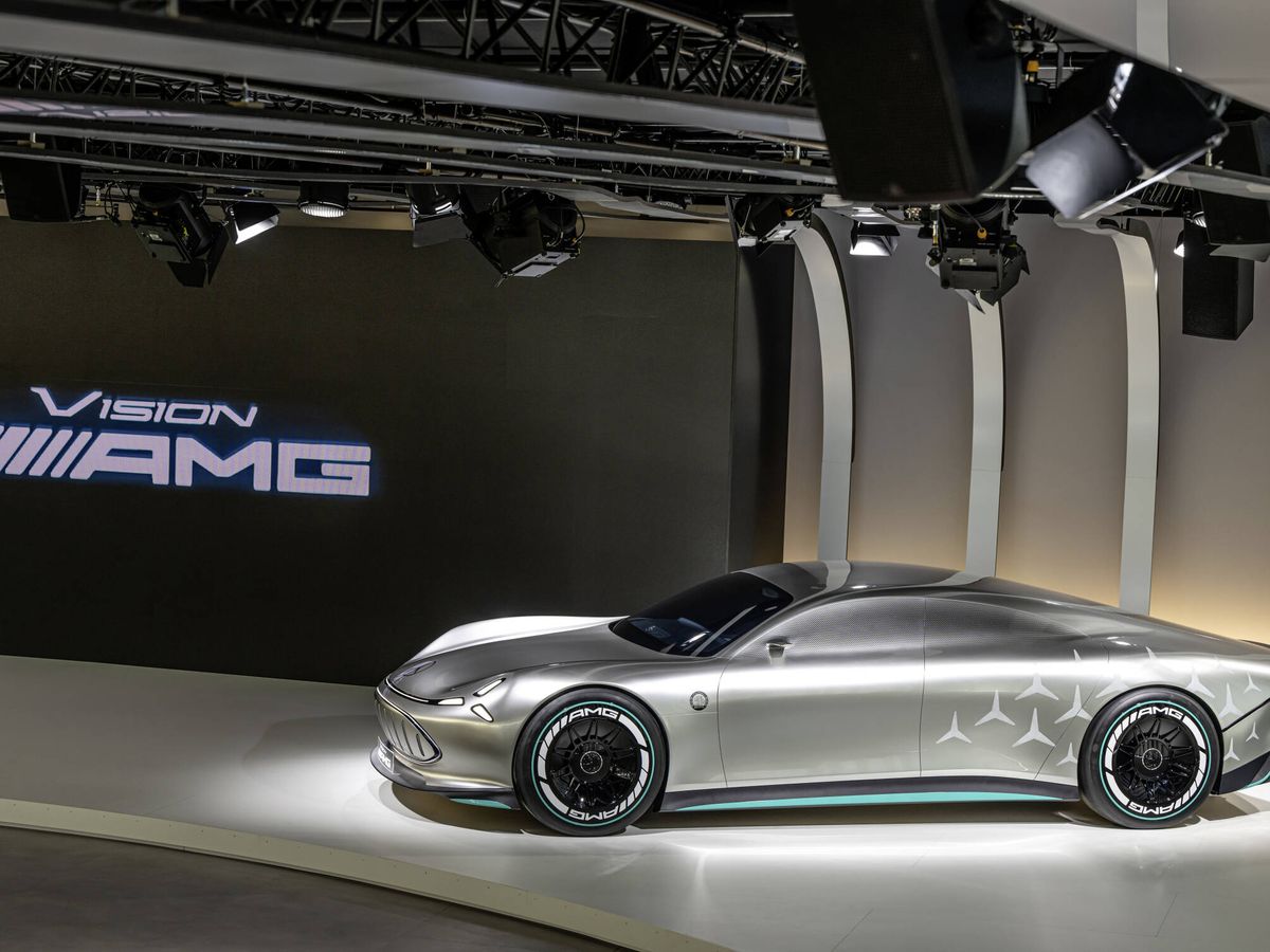 Foto: El Mercedes-Benz Vision AMG estrenará la plataforma eléctrica AMG.EA. (Mercedes-Benz)