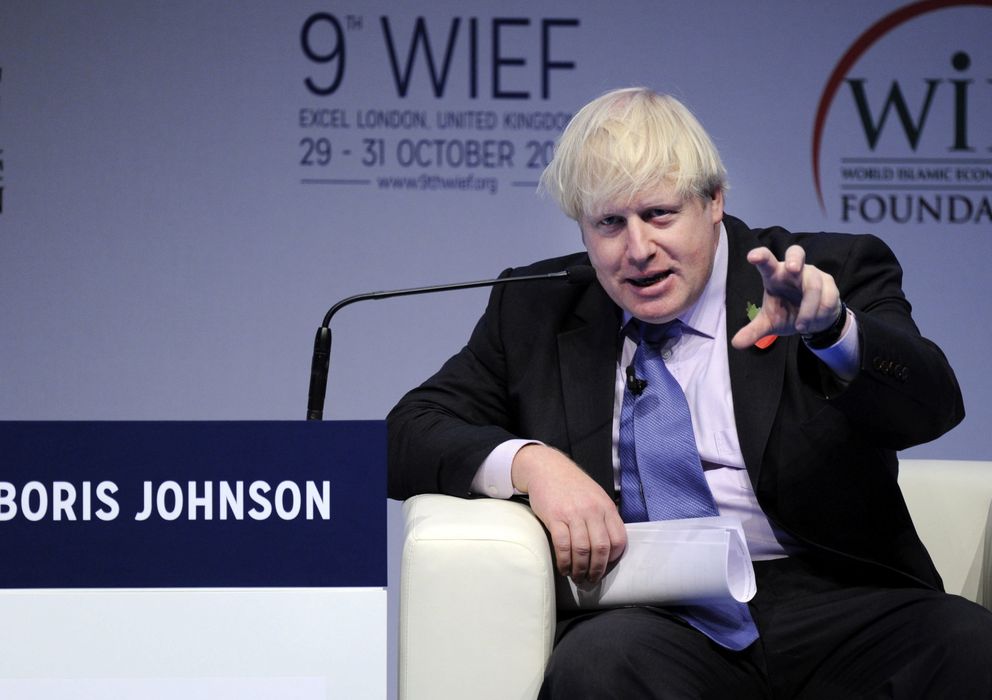 Foto: Boris Johnson, alcalde de Londres, durante el Foro Económico del Mundo Islámico. (Efe)