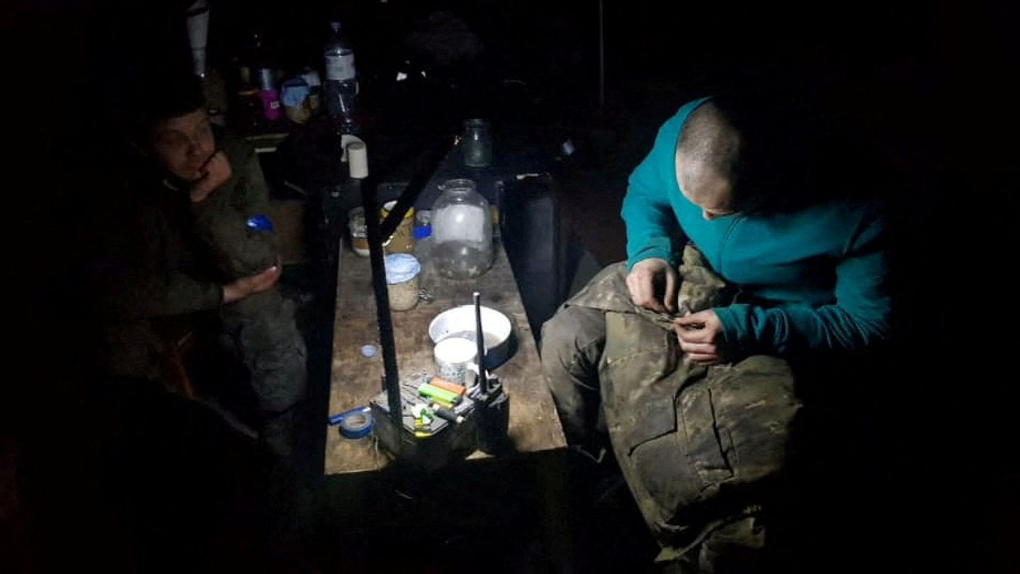 Soldados heridos en Azovstal. (Reuters)