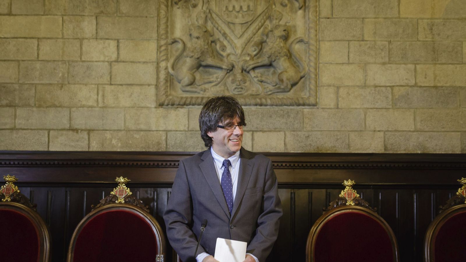Foto: El nuevo presidente electo catalán, Carles Puigdemont. (EFE)
