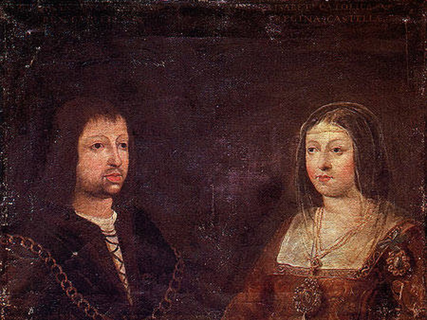 El matrimonio de los Reyes Católicos en 1469 unió los reinos de Castilla y Aragón. (Wikimedia Commons)