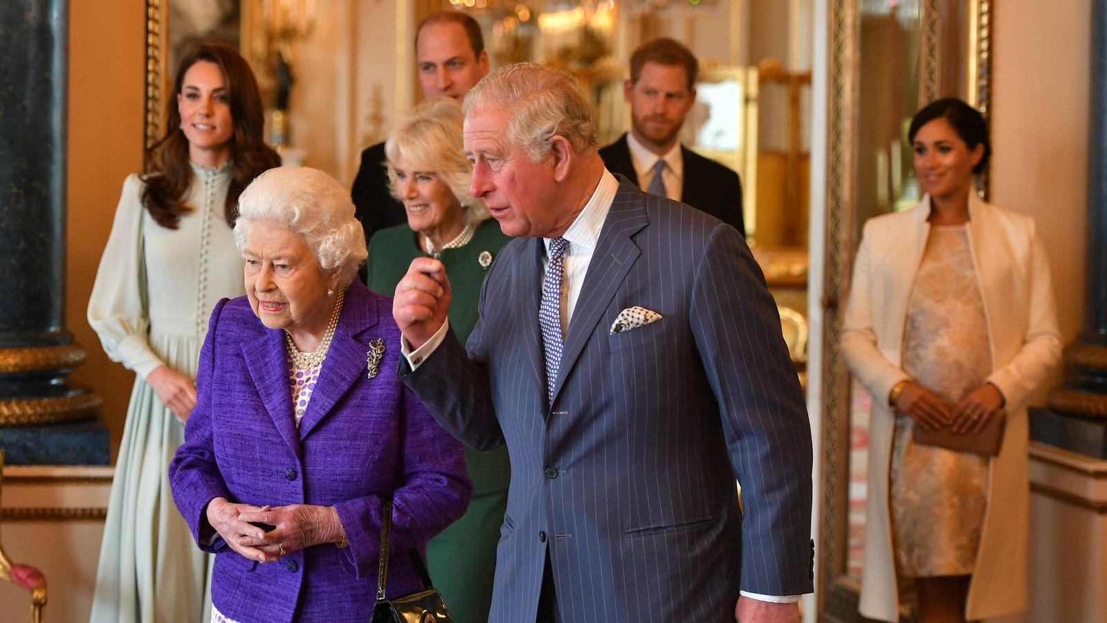 Foto: Celebración del 50 aniversario de la investidura del príncipe de Gales. (Getty)