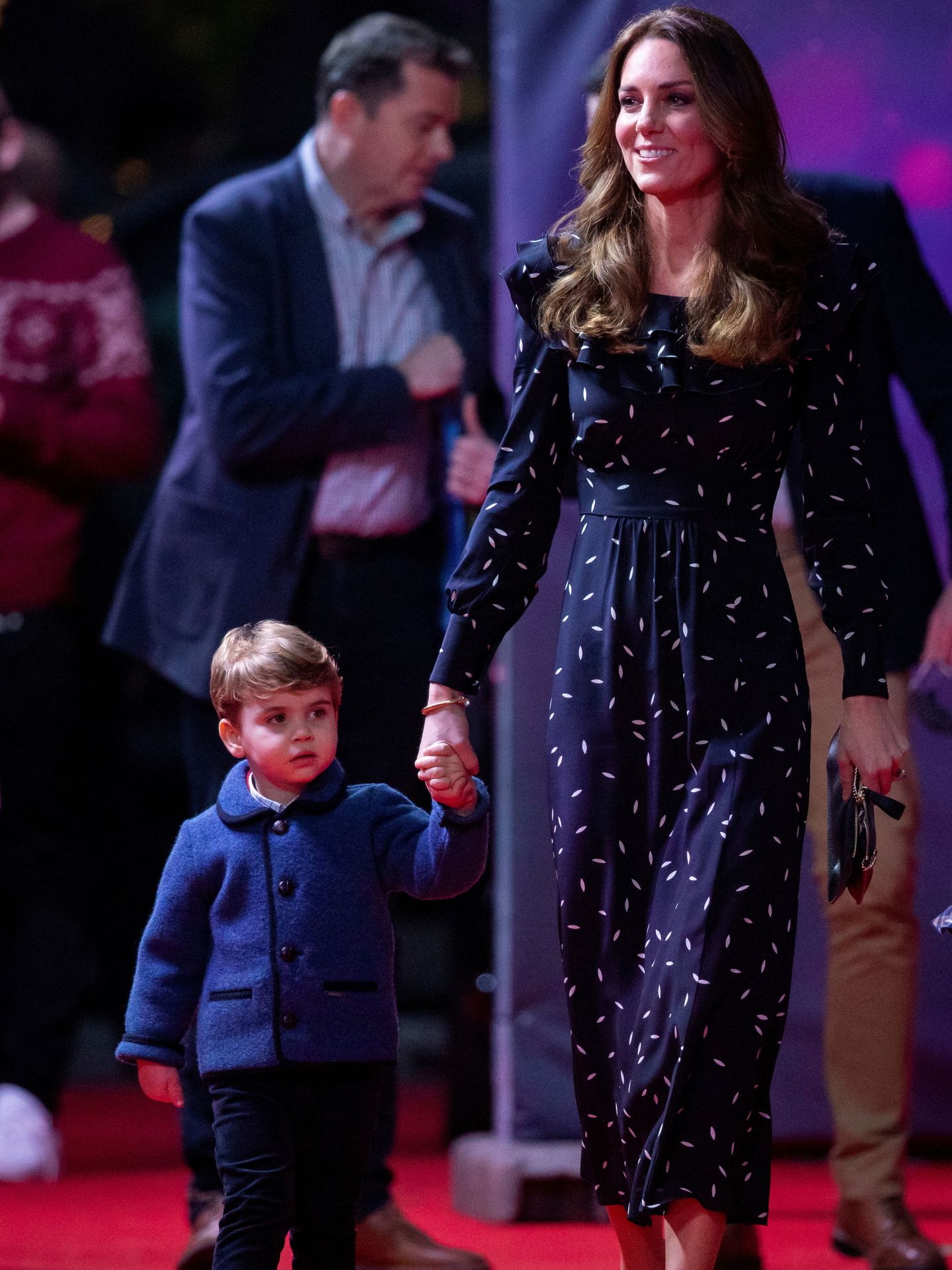 Kate Middleton, con Louis el pasado diciembre. (Reuters)