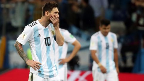 Una charla de Messi con su esposa evitó que, hundido, dimitiera de Argentina