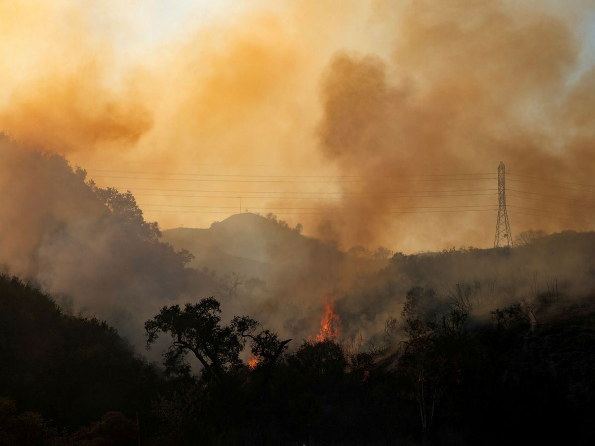 Foto: Incendio en California. (Reuters)