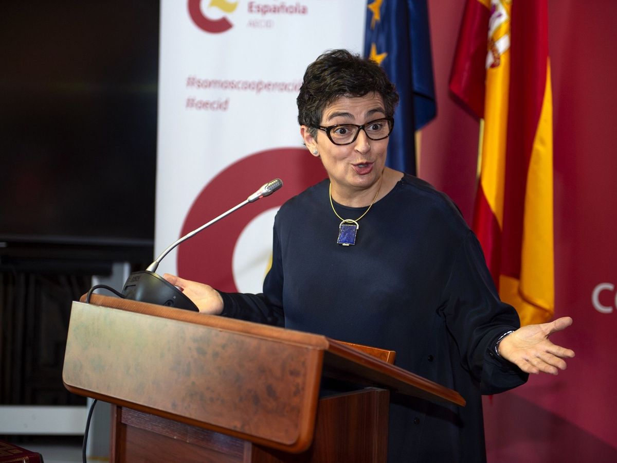 Foto: La ministra de Asuntos Exteriores, Arancha González Laya, en un acto reciente en Madrid. (EFE)