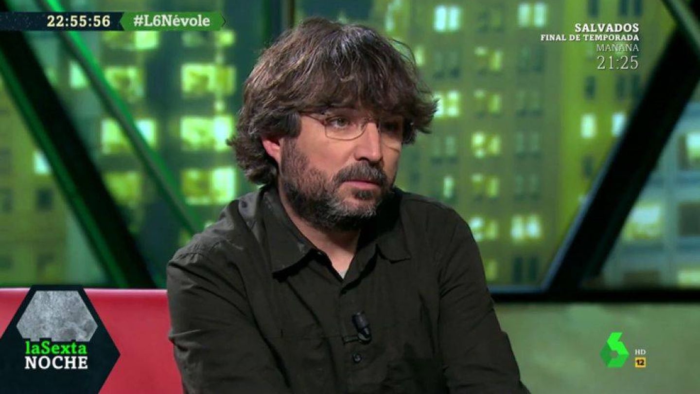 Jordi Évole, en el plató de 'La Sexta noche'. (Atresmedia).