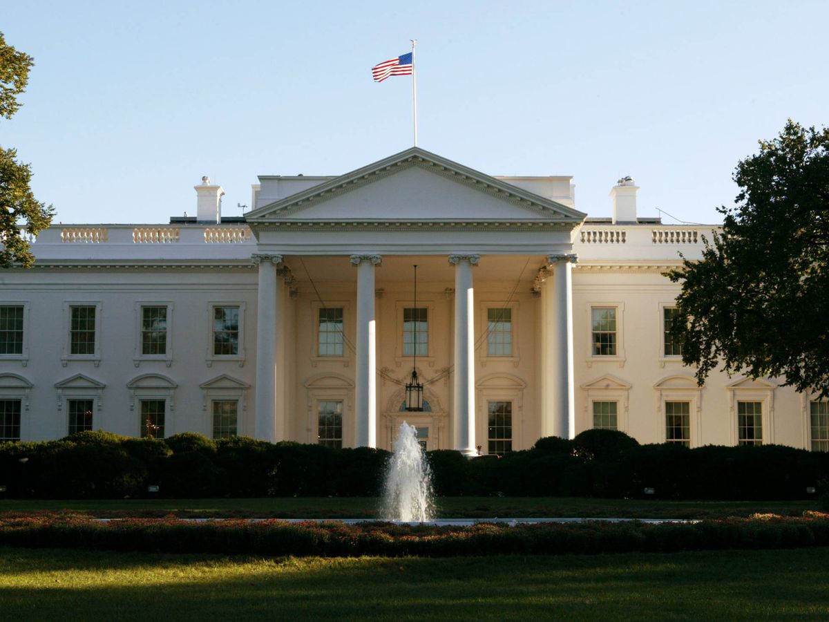 Foto: Fachada principal de la Casa Blanca. (Getty)