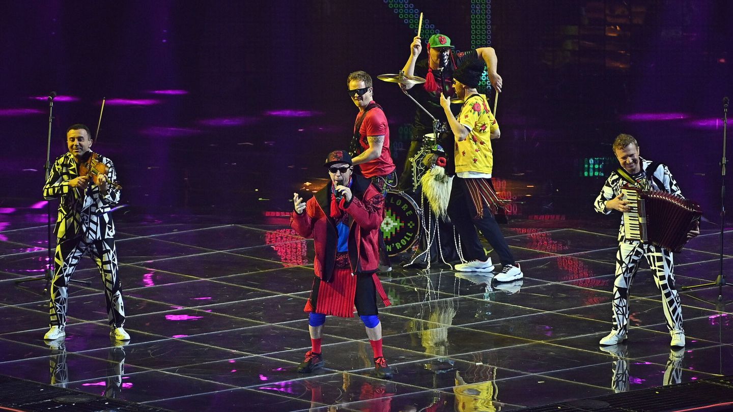 Actuación de Moldavia, en la primera semifinal de Eurovisión 2022. (EFE)