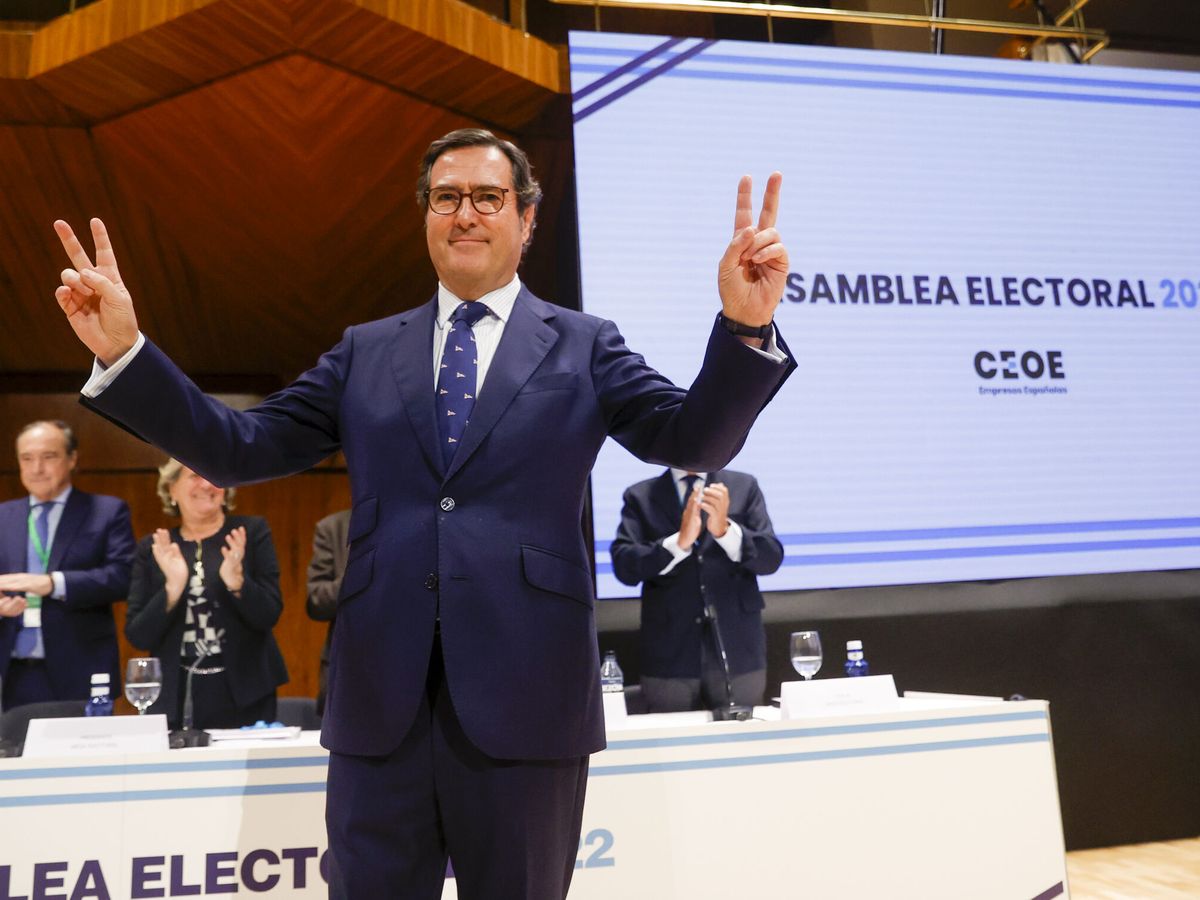 Foto: El presidente de la CEOE, Antonio Garamendi. (EFE/Juan Carlos Hidalgo)
